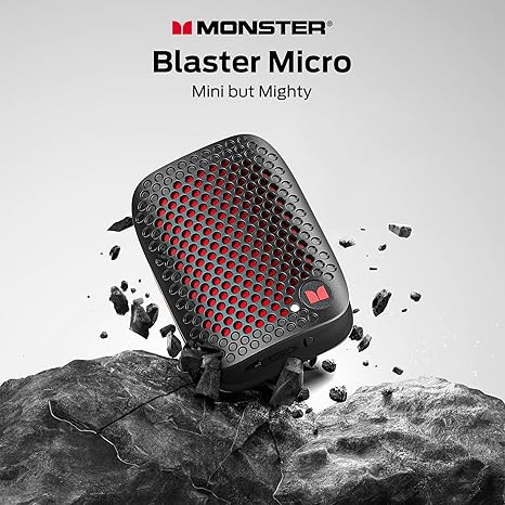 Monster Blaster Micro Wearable Bluetooth Speaker