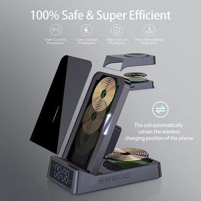 2026 HOT NEW 3-in-1 Fast Wireless Charger Stand